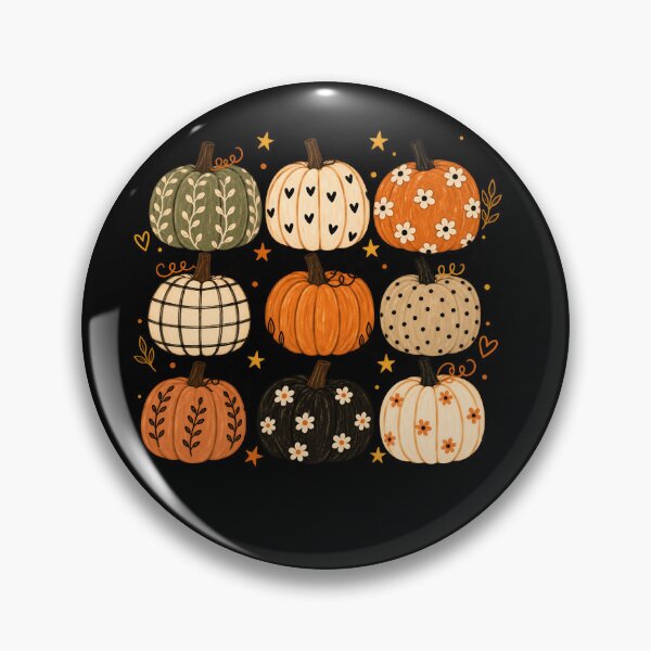 Item preview, Boho Pumpkin Cute Fall Pumpkin Doodle designed and sold by LASTIQUE-dd.
