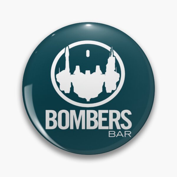 Item preview, Bomber_s Bar White Logo (Non-Distressed, Small) designed and sold by GwynJohnsonzx.