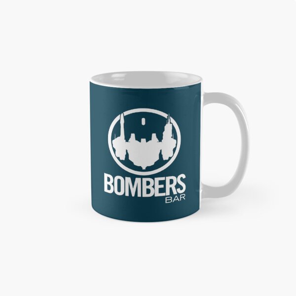 Item preview, Bomber_s Bar White Logo (Non-Distressed, Small) designed and sold by GwynJohnsonzx.