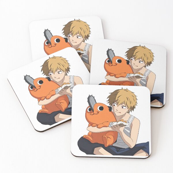 Item preview, Denji and Pochita Together designed and sold by Migi-Desu.