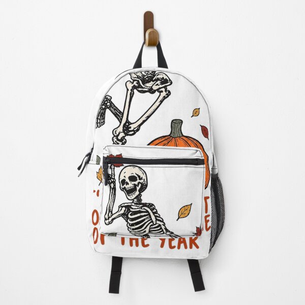 Item preview, It's The Most Wonderful Time Of The Year Dancing Skeleton Halloween Vintage designed and sold by YAWO-PAE.
