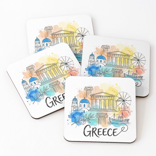 Item preview, Greece Travel Art - Culture and Landscapes designed and sold by EdwinkOne.