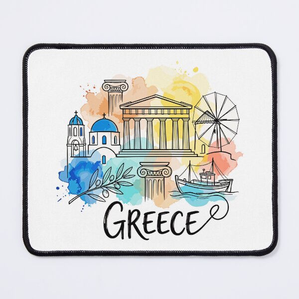 Item preview, Greece Travel Art - Culture and Landscapes designed and sold by EdwinkOne.