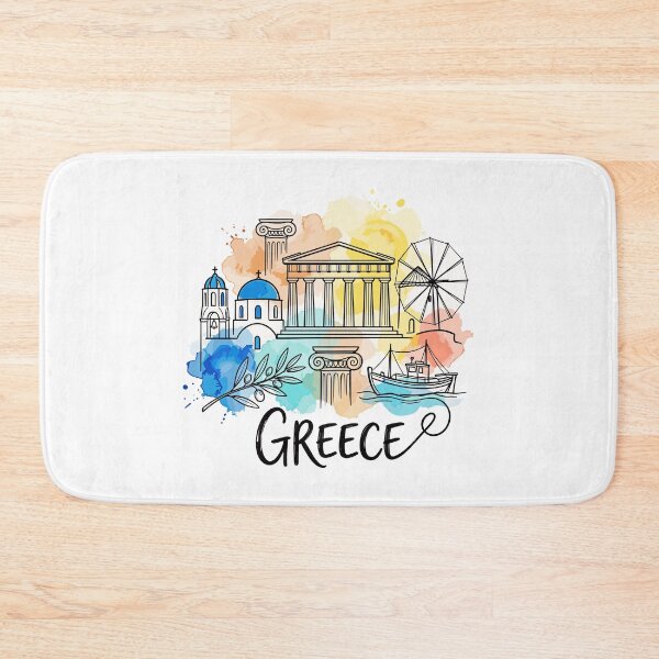 Item preview, Greece Travel Art - Culture and Landscapes designed and sold by EdwinkOne.