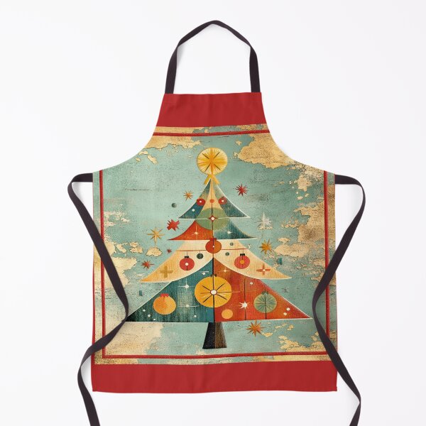 Item preview, Golden Retro Christmas B SQ designed and sold by Jean Plout.