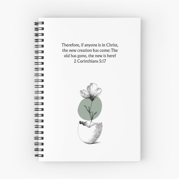 Item preview, A New Creation In Christ - 2 Corinthians 5:17 designed and sold by QuietBibleLines.