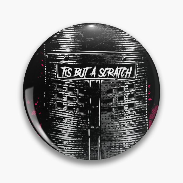 Item preview, Monty Python No es más que un rasguño Casco de caballero negro designed and sold by therocketman.