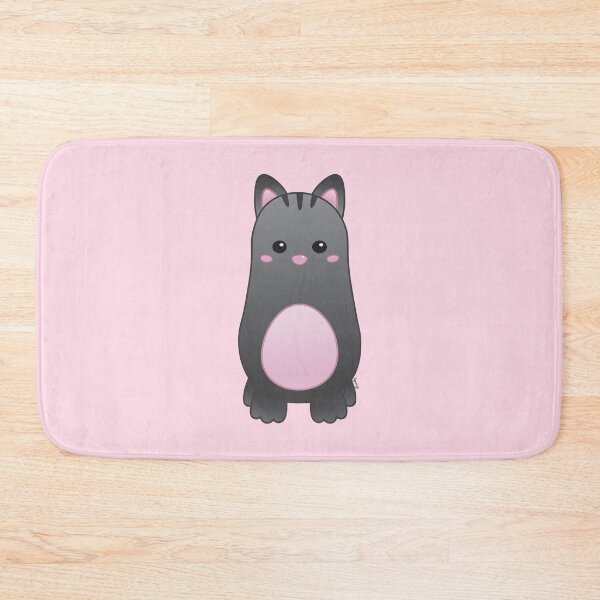 Item preview, Cute Pastel Baby Black Cat - Kawaii Chibi illustration designed and sold by Agamaji.