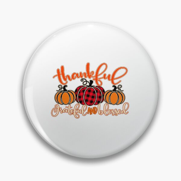 Item preview, Thankful Grateful And Blessed Buffalo Plaid Pumpkin Fall designed and sold by YAWO-PAE.
