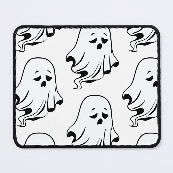 Item preview, Cute Sad Ghost Line Art — Simple Halloween Ghost Illustration designed and sold by LYAN-STORE.