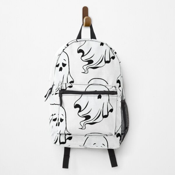Item preview, Cute Sad Ghost Line Art — Simple Halloween Ghost Illustration designed and sold by LYAN-STORE.