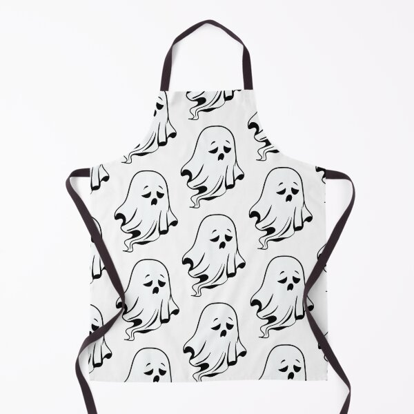 Item preview, Cute Sad Ghost Line Art — Simple Halloween Ghost Illustration designed and sold by LYAN-STORE.