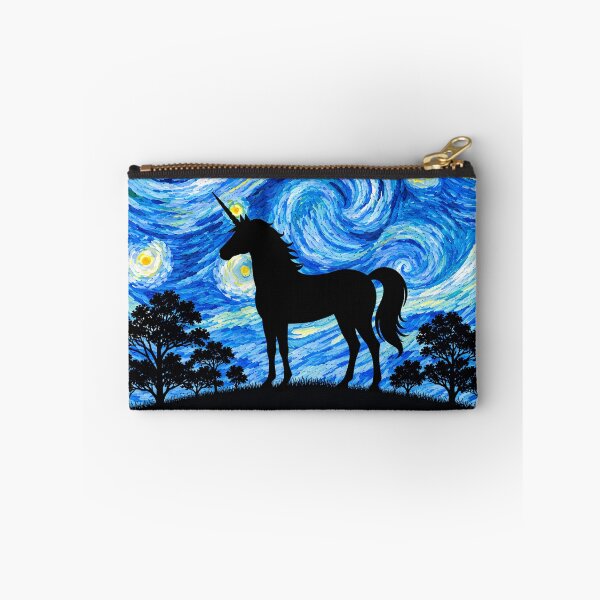 Item preview, Funny Unicorn Starry Night Painting Moon Star Zoo Boys Girls designed and sold by FurryHavenPH.