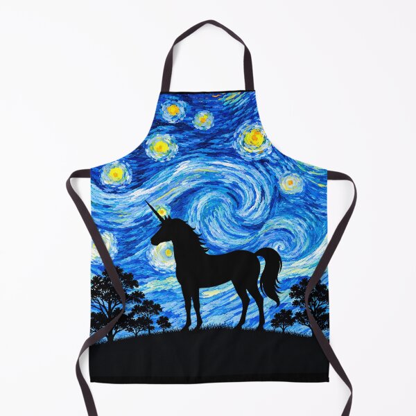 Item preview, Funny Unicorn Starry Night Painting Moon Star Zoo Boys Girls designed and sold by FurryHavenPH.