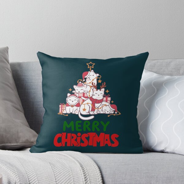 Item preview, Cute Persian Cat Merry Christmas Holiday Art designed and sold by stormk10.