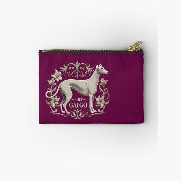 Item preview, GALOGO - Free the Galgo - Embroidery No03 designed and sold by GALOGO – Art for Sighthounds & Animal Welfare.