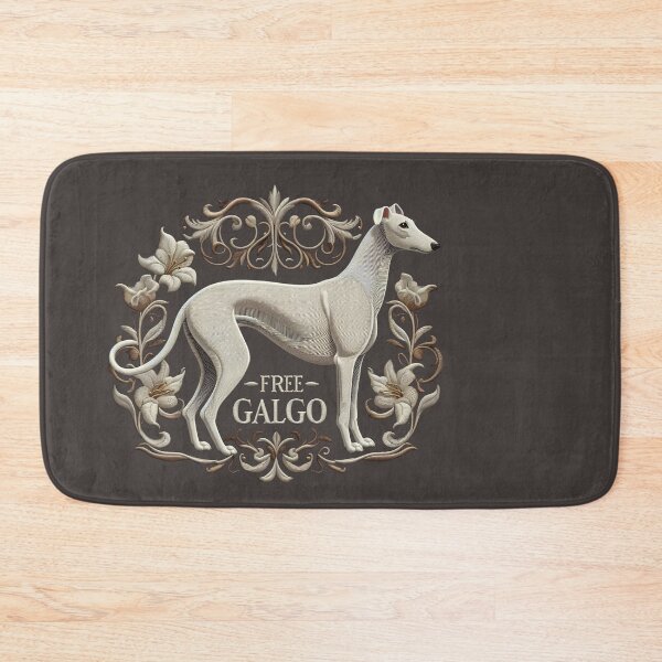 Item preview, GALOGO - Free the Galgo - Embroidery No03 designed and sold by GALOGO – Art for Sighthounds & Animal Welfare.