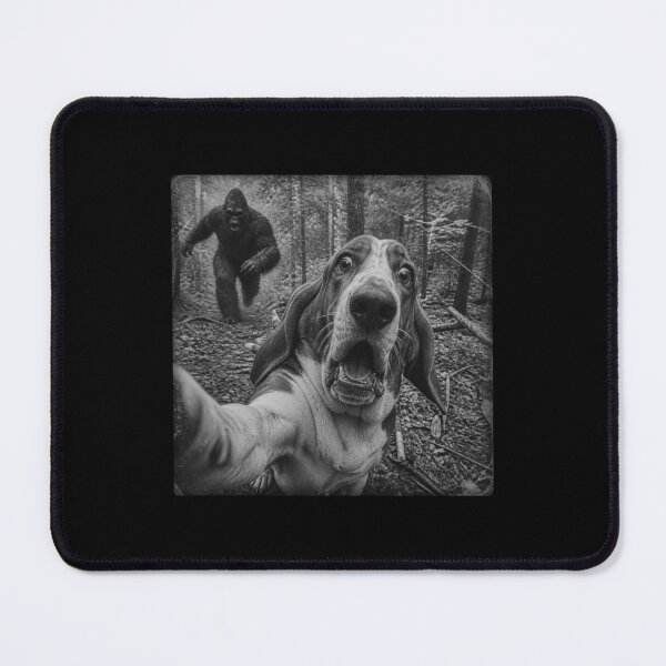 Item preview, Basset Hound - Funny Big Foot Running After Dog designed and sold by cleanframe.