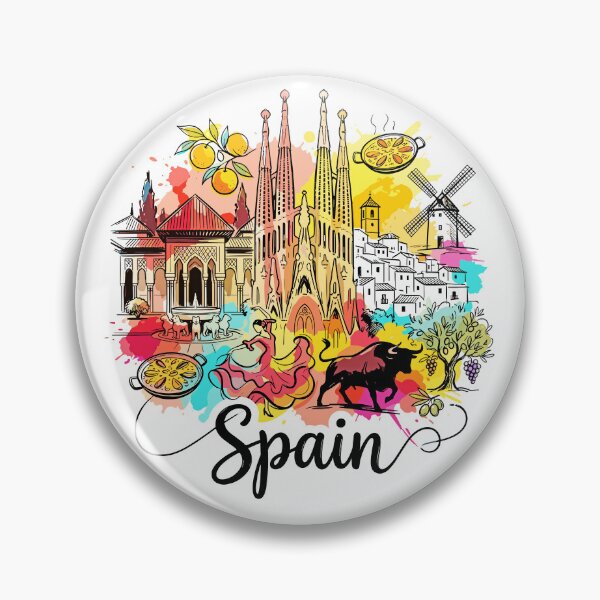 Item preview, Spain Travel Art - Spanish Culture & Heritage designed and sold by EdwinkOne.