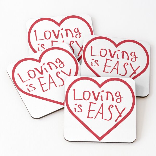 Item preview, Loving is Easy designed and sold by kinpirks.