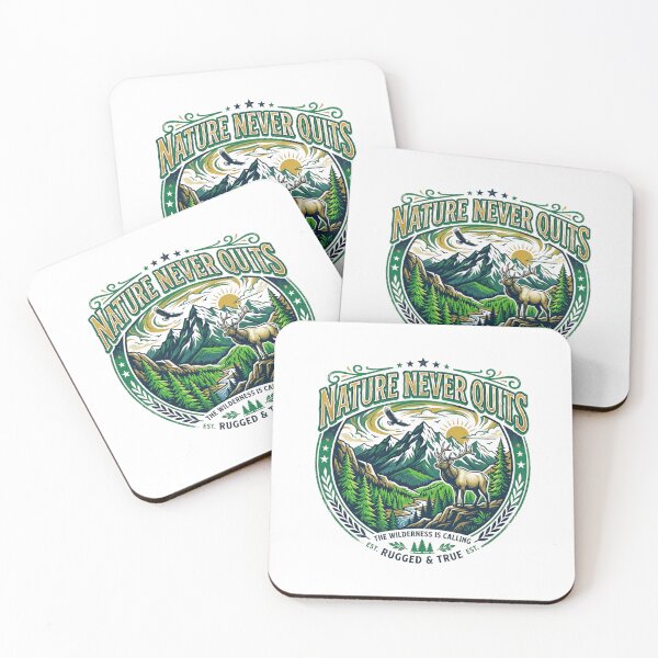 Item preview, Nature Never Quits designed and sold by RisingWolfStudio.
