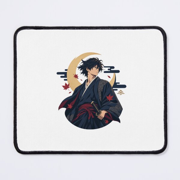 Item preview, Moonlit Ronin Anime Samurai designed and sold by AnimeOrbit.