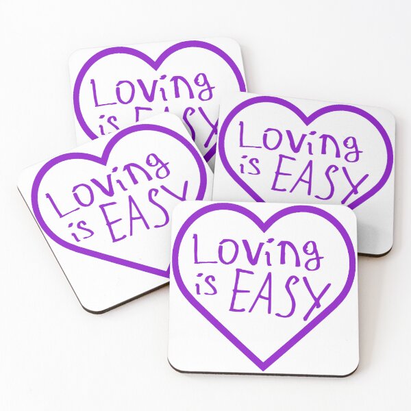 Item preview, Loving is Easy designed and sold by kinpirks.