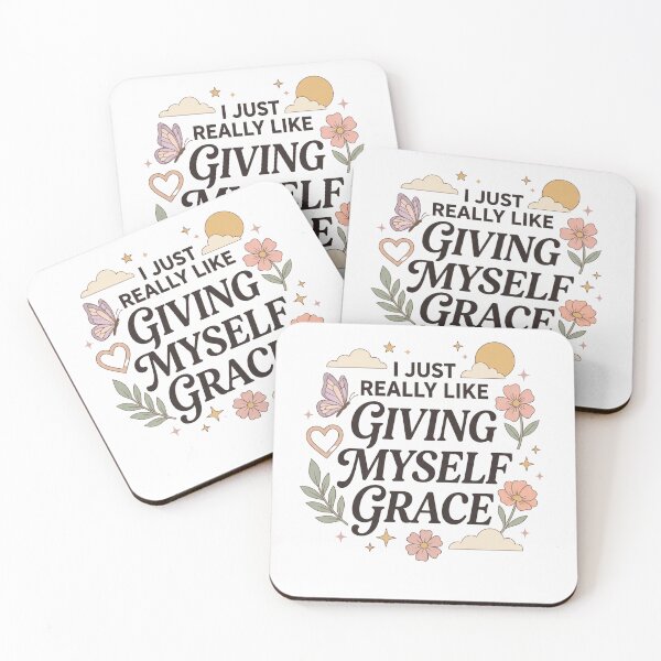 Item preview, I Just Really Like Giving Myself Grace Mental Health Self Care Quote designed and sold by AmeliaShirts.