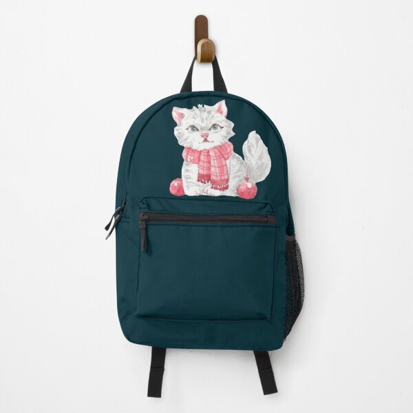 Item preview, Cute Persian Cat Merry Christmas Holiday Art designed and sold by stormk10.