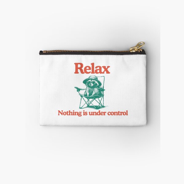 Item preview, Chill Raccoon Vintage - Relax Nothing Is Under Control Trash Panda - Summer Racoon - Raccoon Chilling Vibes  designed and sold by cleanframe.
