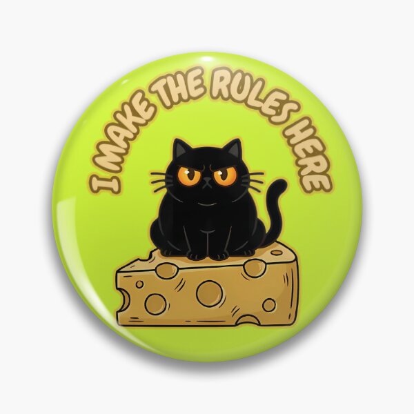 Item preview, I Make The Rules Here Boss Cat designed and sold by ZeroContextArt.