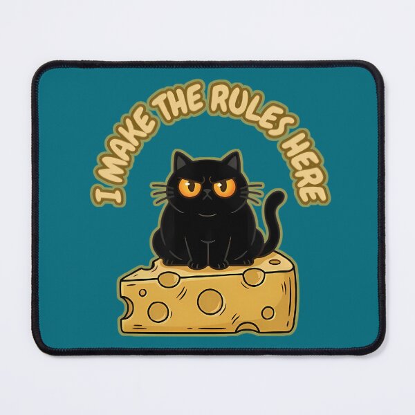 Item preview, I Make The Rules Here Boss Cat designed and sold by ZeroContextArt.