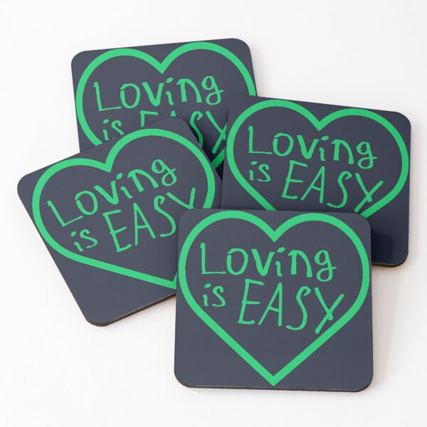 Item preview, Loving is Easy designed and sold by kinpirks.