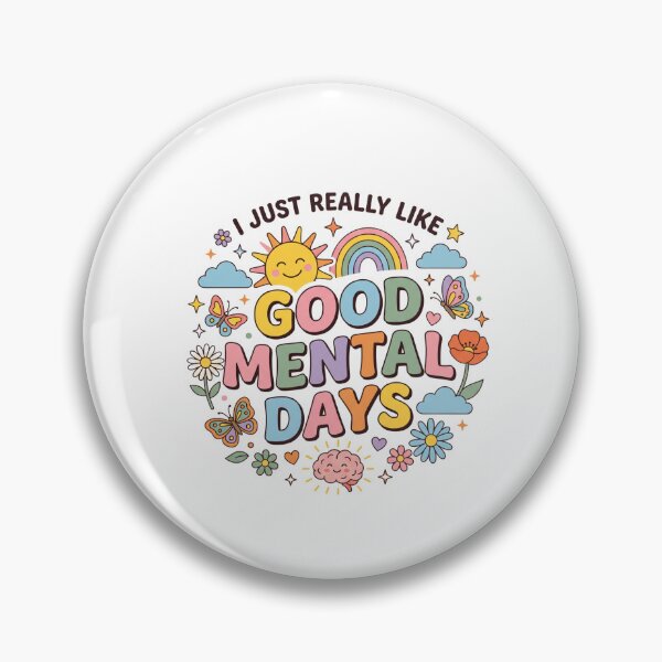 Item preview, I Just Really Like Good Mental Days Mental Health Self Care Quote designed and sold by AmeliaShirts.