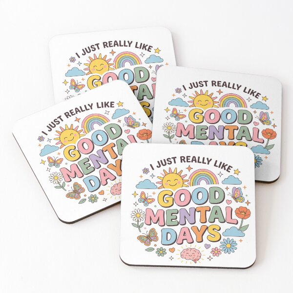 Item preview, I Just Really Like Good Mental Days Mental Health Self Care Quote designed and sold by AmeliaShirts.