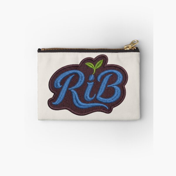 Item preview, Vintage Script RiB Ocean Blue Urban Biology Emblem designed and sold by Rib-Brand.