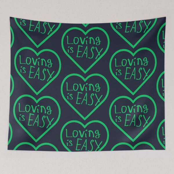 Item preview, Loving is Easy designed and sold by kinpirks.