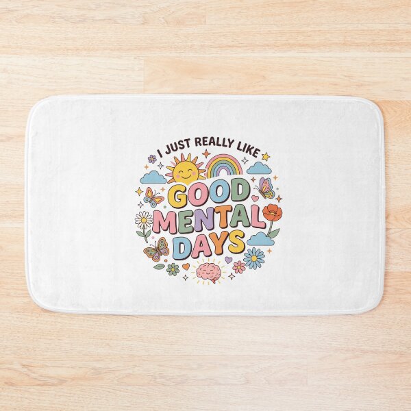 Item preview, I Just Really Like Good Mental Days Mental Health Self Care Quote designed and sold by AmeliaShirts.