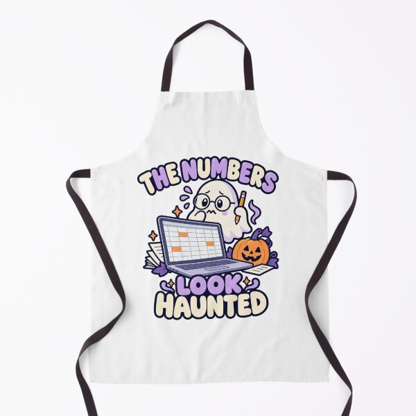 Item preview, The Numbers Look Haunted Accountant Halloween designed and sold by epic-phrases.