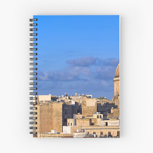 Item preview, Valletta skyline with Basilica of Our Lady of Mount Carmel and St Paul's Pro-Cathedral designed and sold by goceris.