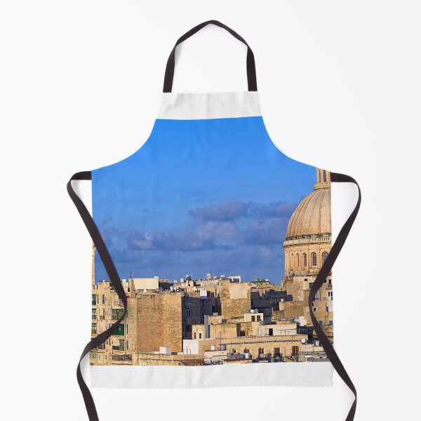 Item preview, Valletta skyline with Basilica of Our Lady of Mount Carmel and St Paul's Pro-Cathedral designed and sold by goceris.