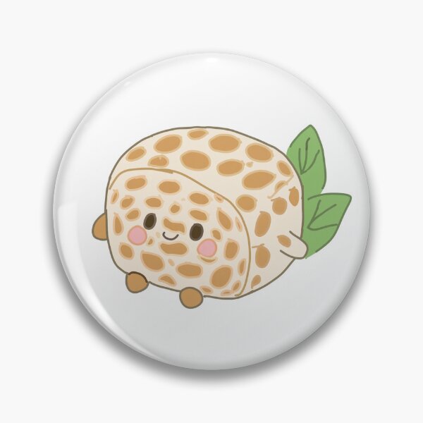 Item preview, Kwaii Tempeh Cute Tempeh Roll designed and sold by Selvara-Nuit.