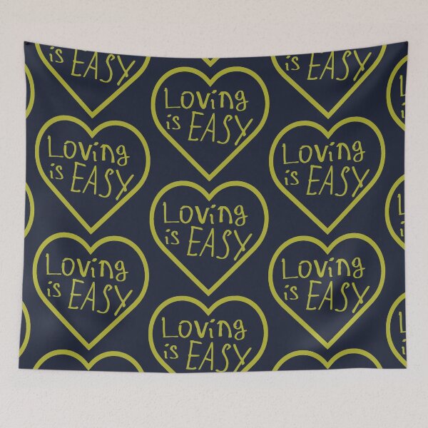 Item preview, Loving is Easy designed and sold by kinpirks.