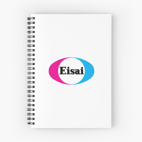 Item preview, Eisai Logo, Japanese Pharmaceutical Company Brand Emblem in Pink and Blue designed and sold by maikb.