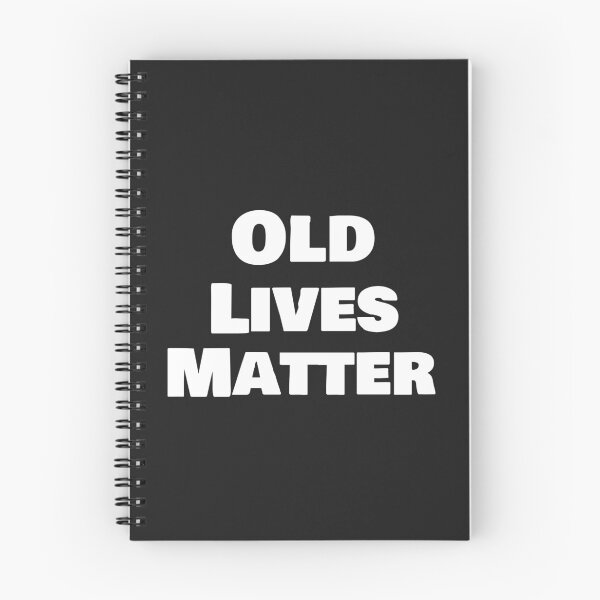 Item preview, Old Lives Matter — Bold Aging Humor designed and sold by Quirky Cotton Collective.