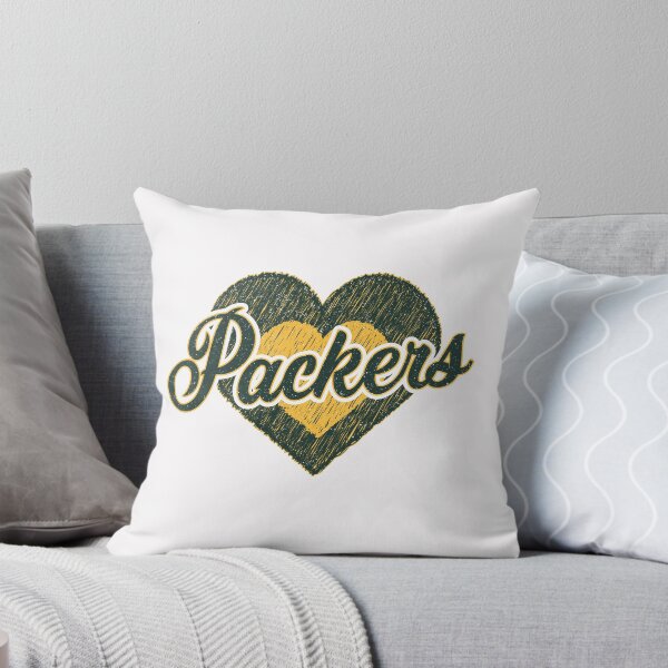 Item preview, Vintage Packers Heart Distressed Football Team Spirit designed and sold by Floral Vintage.