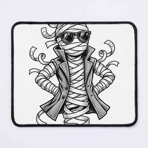 Item preview, Invisible Man Bold Comic Inks Sticker - Halloween designed and sold by Lesley D.
