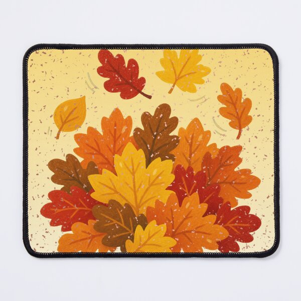 Item preview, Minimalist Warm Autumn Leaves designed and sold by stickersbygwgw.