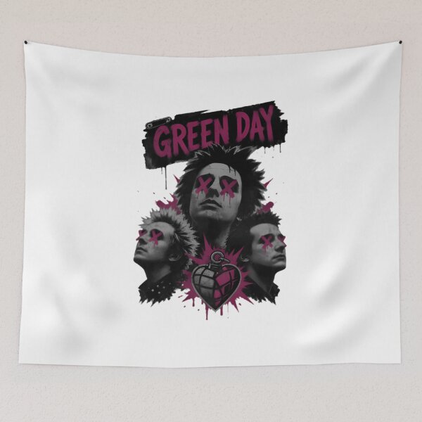 Item preview, Green Day designed and sold by FogliaDreamArt.