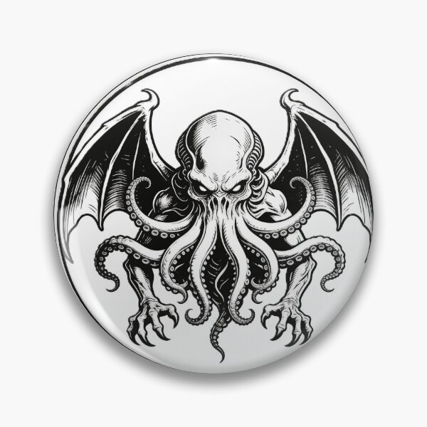 Item preview, Call of Cthulhu Cosmic Horror Emblem Art designed and sold by GodsMonsterss.
